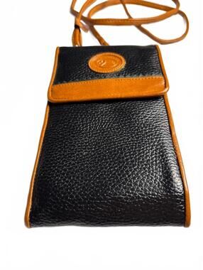 Vintage Dooney & Bourke  Leather Crossbody Phone Bag